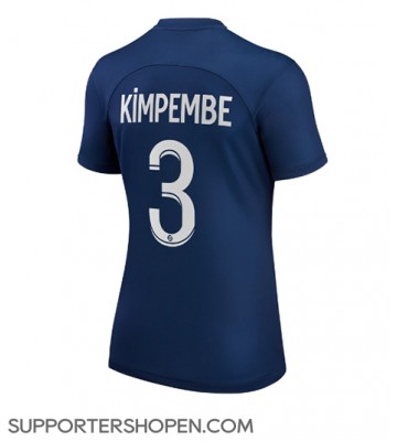Paris Saint-Germain Presnel Kimpembe #3 Hemma Matchtröja Dam 2022-23 Kortärmad